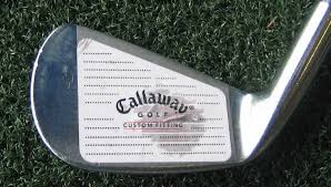 Impact tape on a golf club