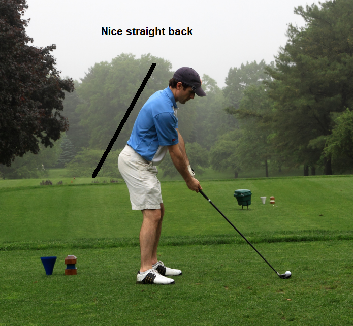 Spine Straight Posture - World of Golf London : World of Golf London