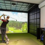 Simulators at World of Golf