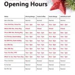 Christmas Opening Hours at World of Golf London